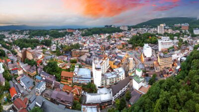 Kusatsu Onsen, Gunma Prefecture, Japan